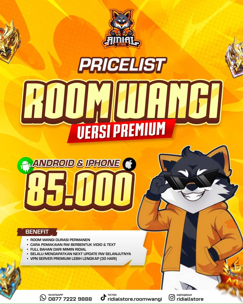Poster Room Wangi Versi Premium